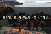 看B站，看b站a8直播下载入口在哪